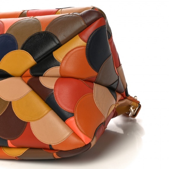 EUC Chloe Leather Scalloped Patchwork Juana Bag. Rare, HTF with unique strap - Picture 16 of 16